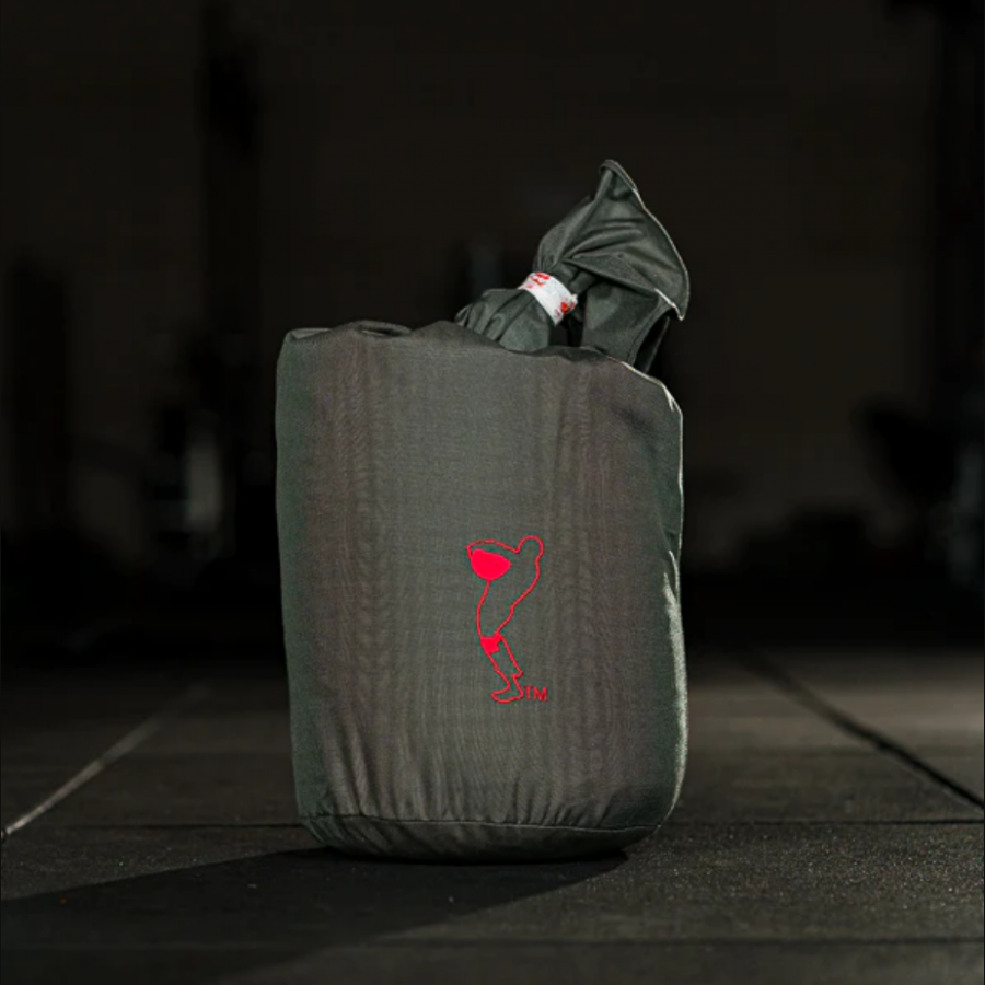 StrongFit Sandsack Zylinderform, grau (Trainings-Sandsack)