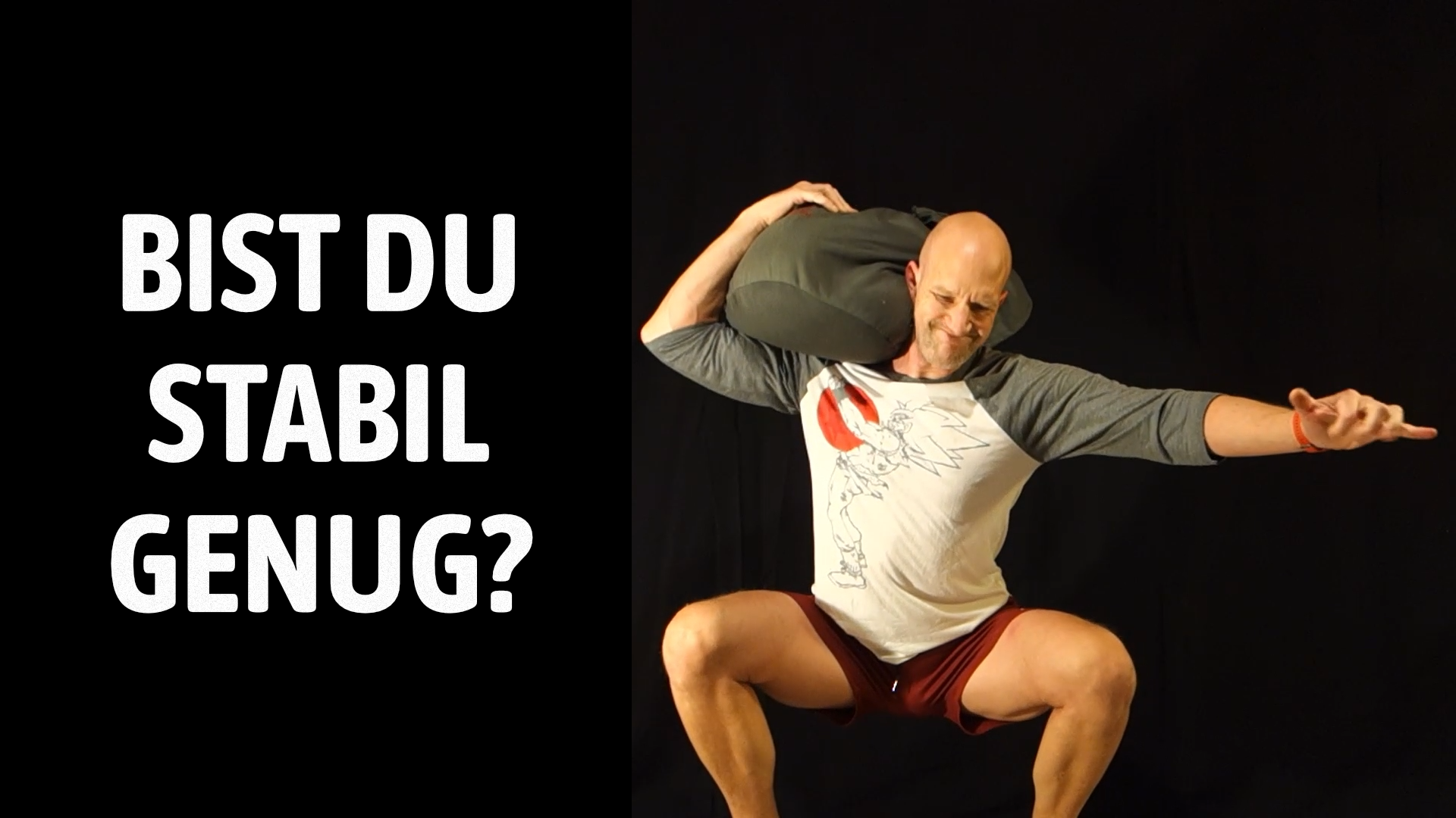 Stabilität durch Sandsack-Training